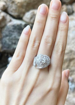 GIA Certified D, IF Heart Shape Diamond Ring set in Platinum 950 Settings