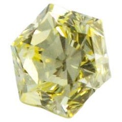 GIA Certified Diamond 2.18ct Fancy Light Yellow VVS2
