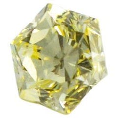 GIA zertifizierter Diamant 2,18ct Fancy Light Yellow VVS2 