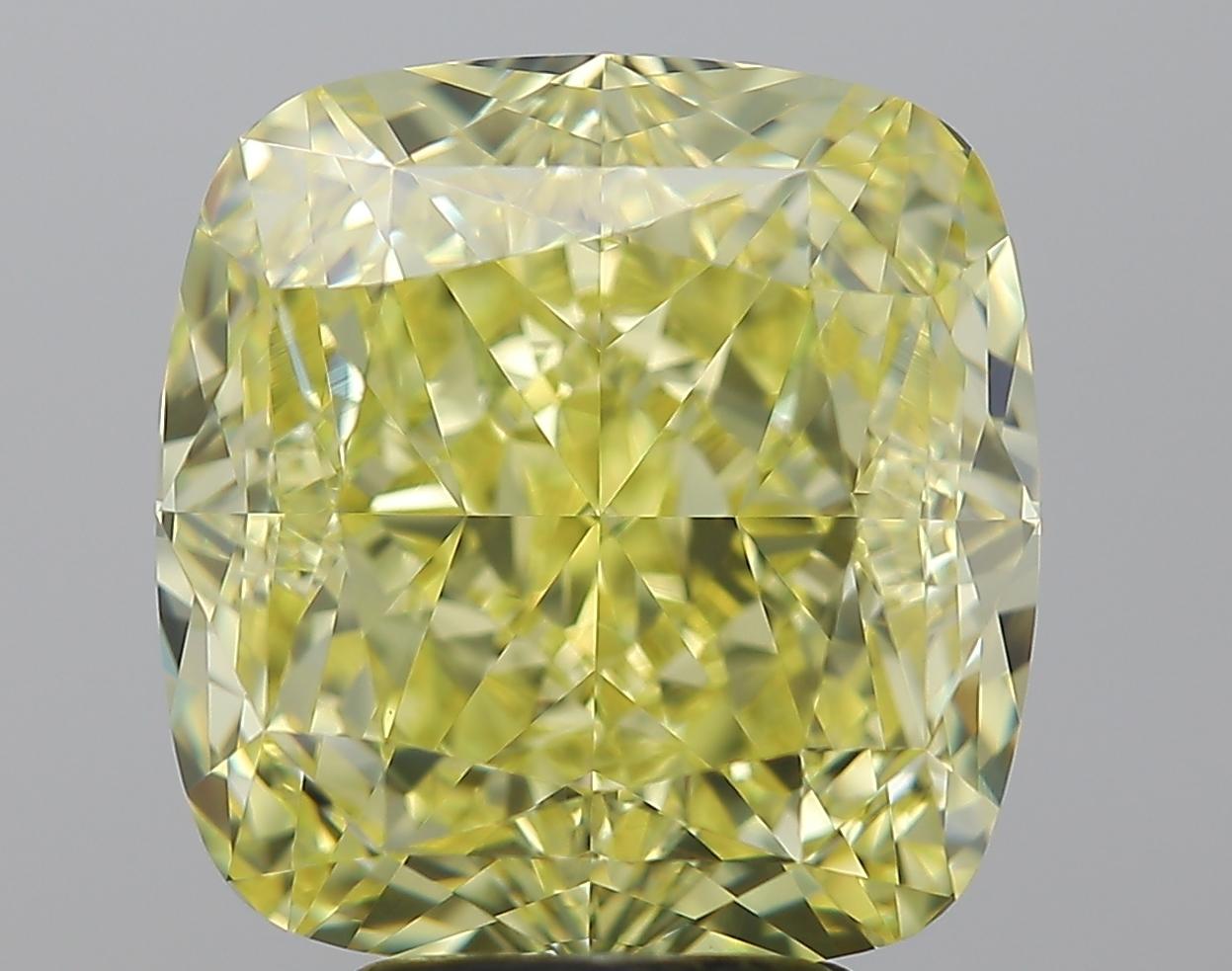 GIA Certified Diamond 4.00-4.10 Carat VVS, Fancy Intense Yellow, Cushion Cut

Perfect Yellow Color Diamonds for perfect gifts. 
Beautiful Canary Yellow with great Sparkle & Fire.

5 C's:
Certificate: GIA
Carat: 4.00-4.10ct
Color: Natural Fancy
