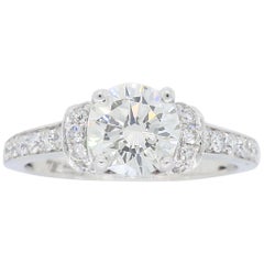 GIA Certified Diamond Engagement Ring