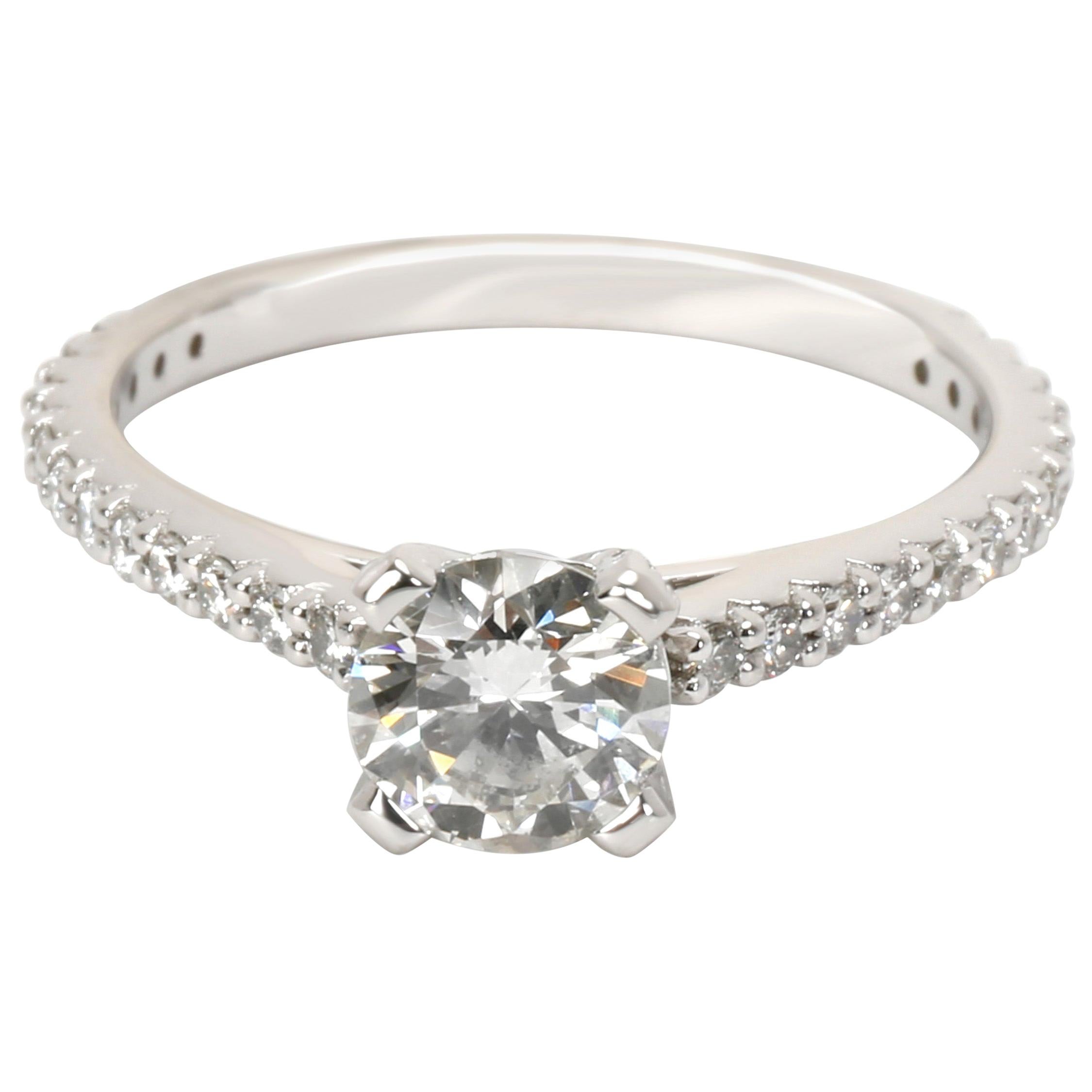 GIA Certified Diamond Engagement Ring in Platinum