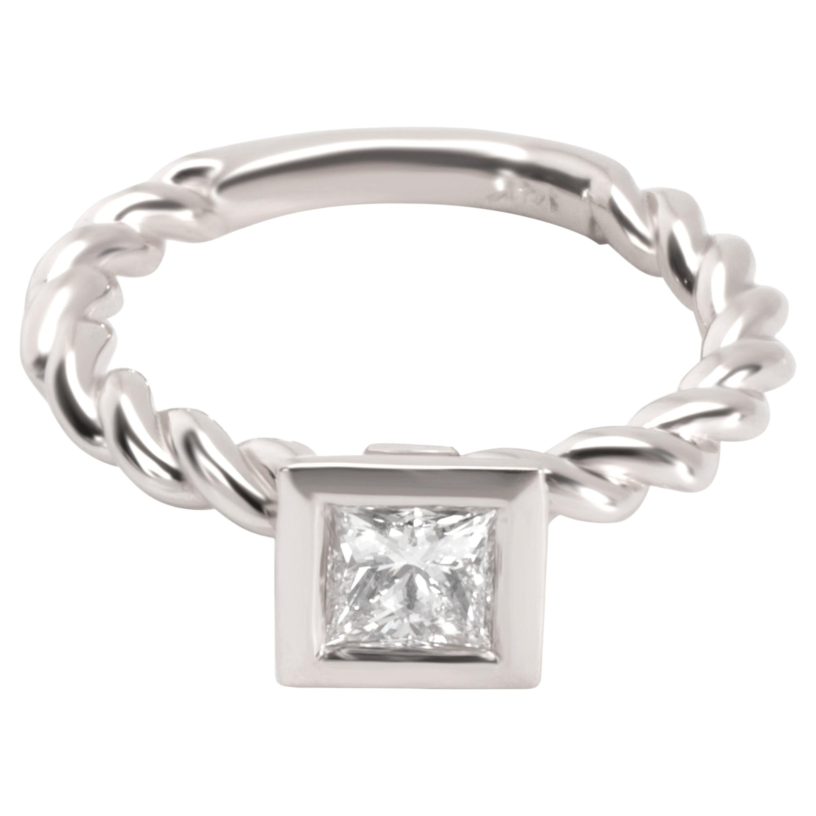 Gems of Distinction 14K Gold 1.03ctw Baguette & Round Diamond Ring