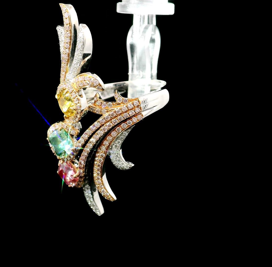 GIA Certified Diamond Ring In New Condition For Sale In บางรัก, TH