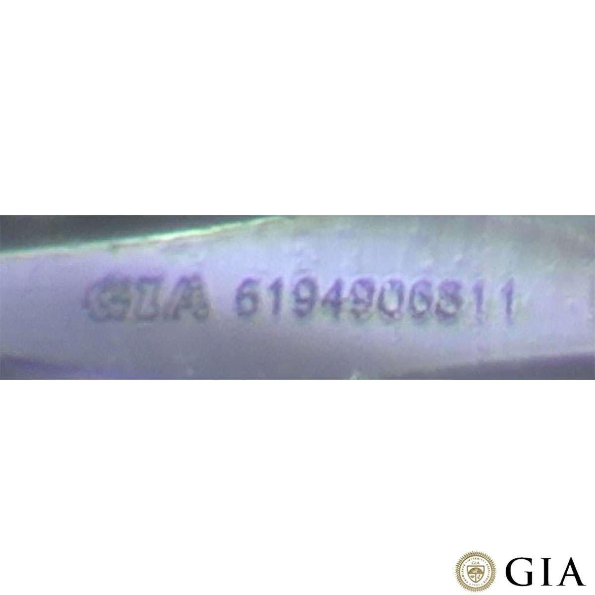 GIA Certified Diamond Stud Earrings 1.01 Carat Total 3