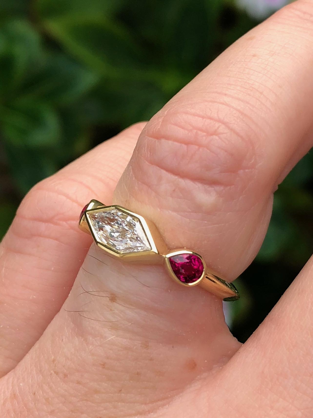 duchess cut engagement ring
