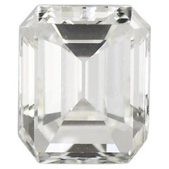 GIA Certified Emerald Cut Diamond 3.21ct