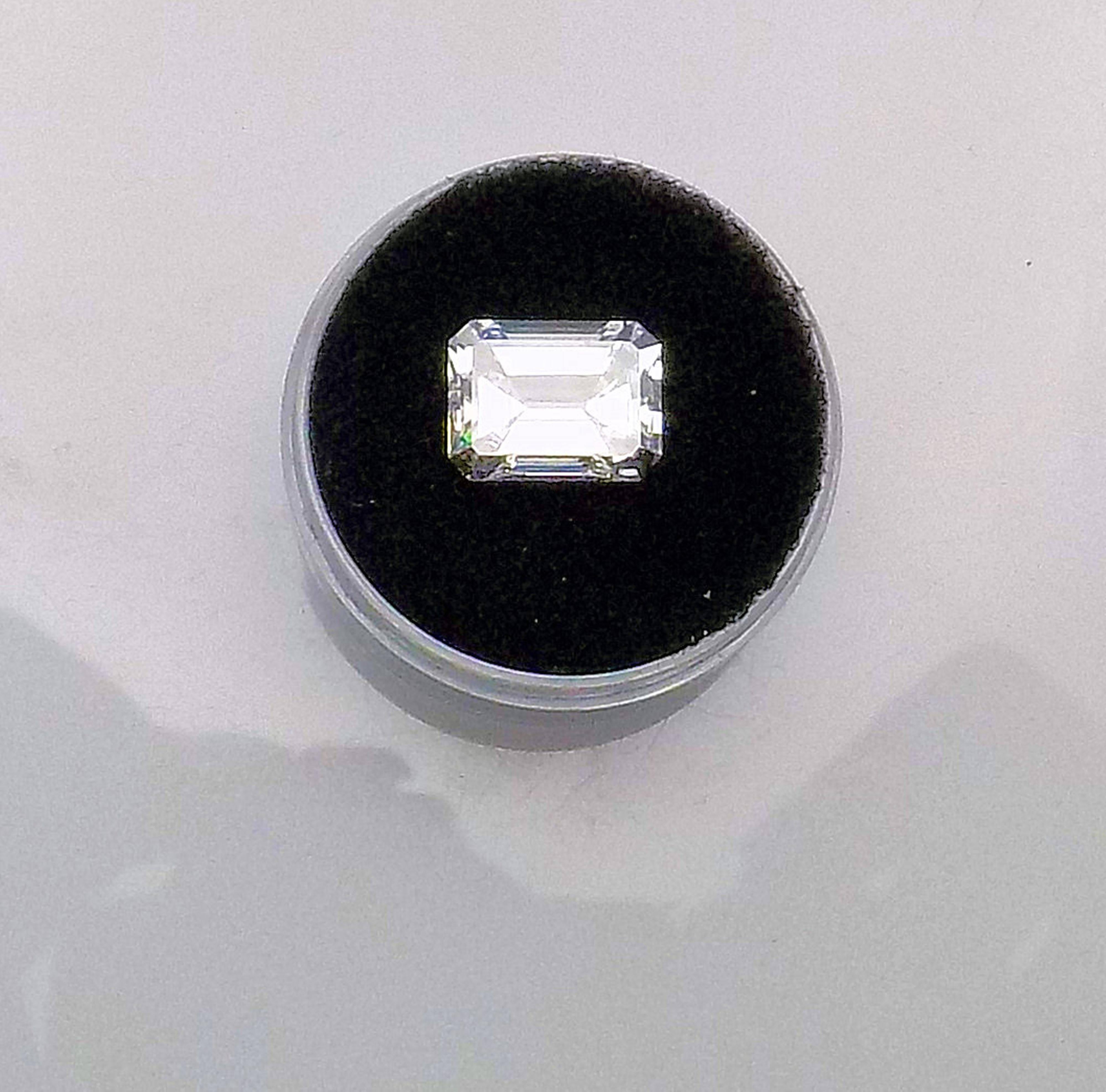 Women's or Men's GIA Certified Emerald Cut Diamond