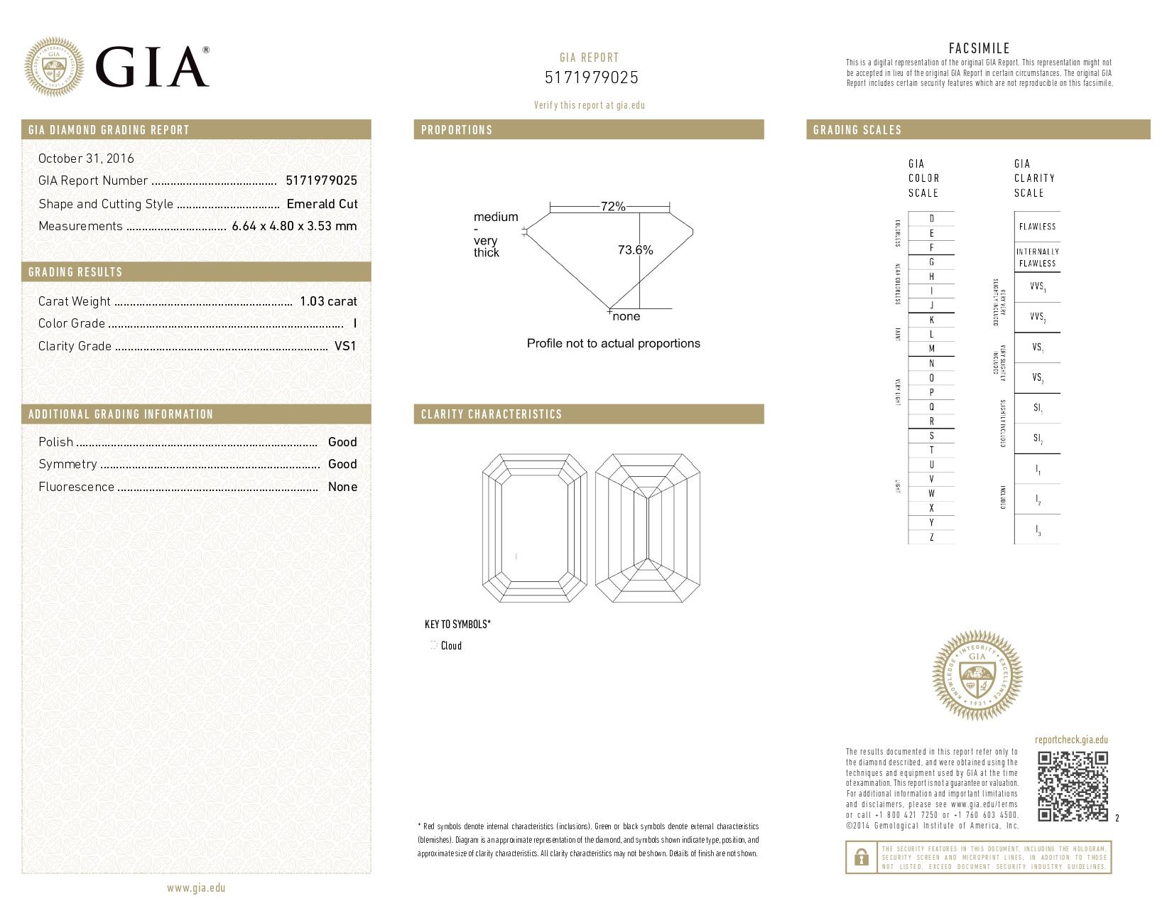 GIA Certified Emerald Cut Drop Earrings For Sale 2