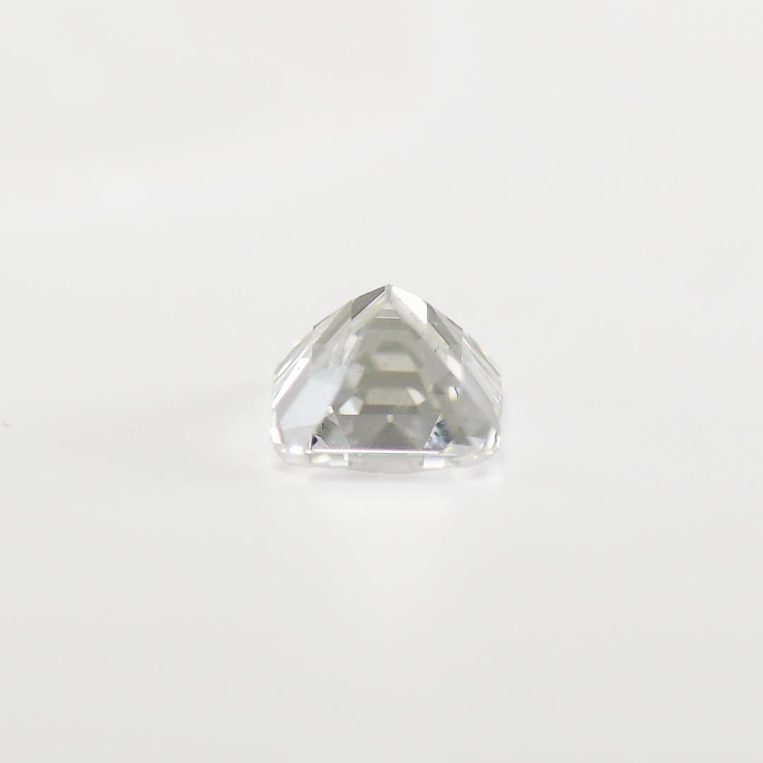 Diamant brut taille émeraude certifié par le GIA 1.35ct Excellent état - En vente à Laguna Beach, CA