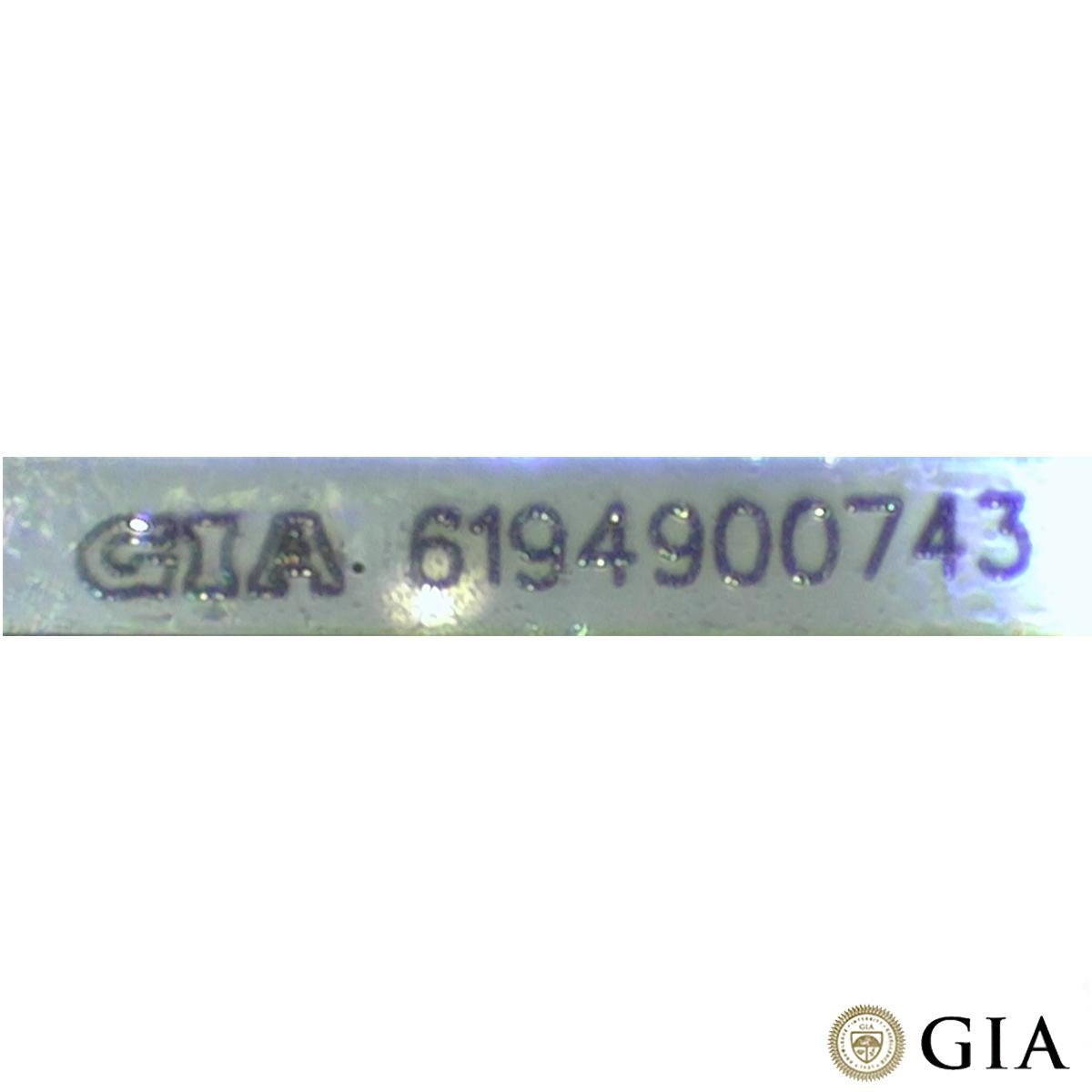 GIA Certified Emerald Cut Three-Stone Diamond Ring 3.62 Carat G/VVS2 3