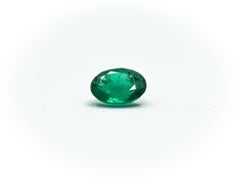 GIA Certified Emerald Oval Cut Deep Green 3, 35 Carats