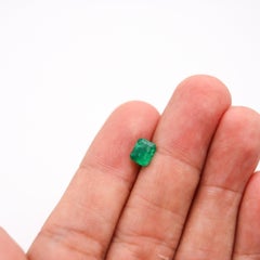 GIA CERTIFIED Emerald Rectangular Shape Vivid Green 1.50 Carats GIA-6223072276