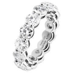 GIA Certified Eternity Band in Platinum with 0.40ct each Round Diamonds