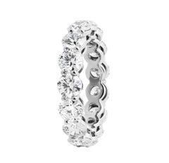 Fascia Eternity certificata GIA con diamanti rotondi (0,40 ciascuno)