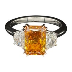 GIA Certified Exceptional and Rare 2.22ct Fdeyor Radiant Diamond