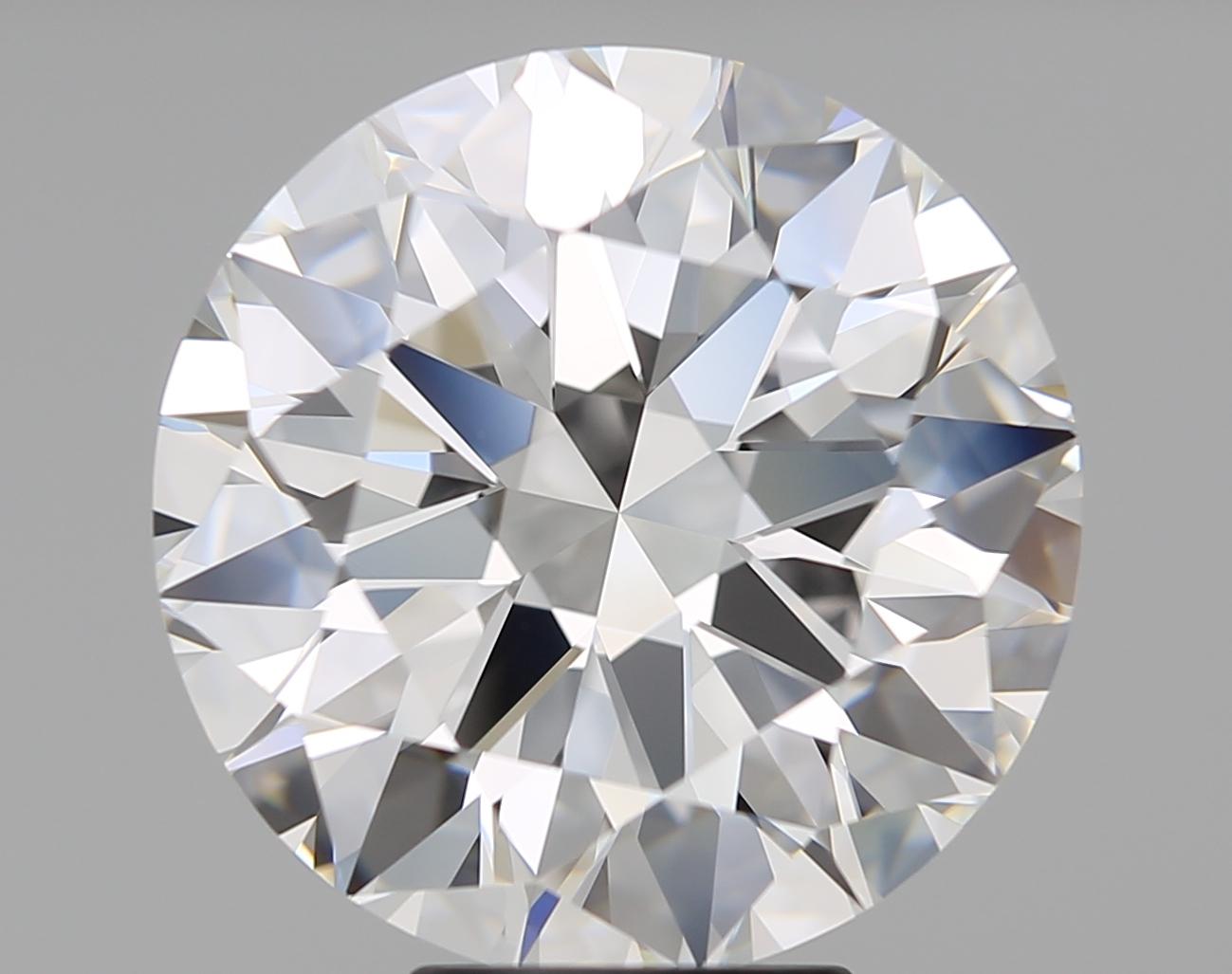 GIA-zertifizierter F Farbe SI1 Reinheit 10,76 Karat runder Diamant im Brillantschliff (Moderne) im Angebot