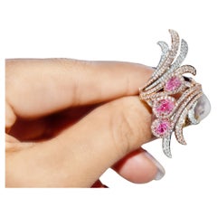 GIA Certified Faint Pink Diamond Ring
