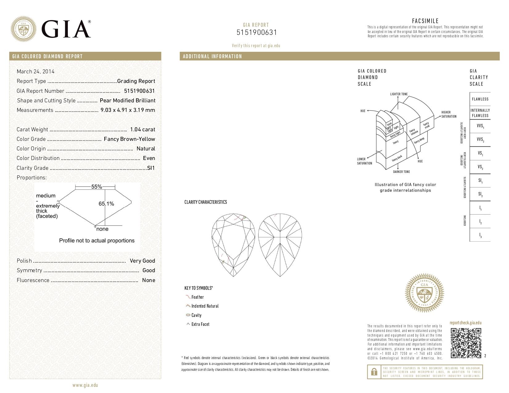 GIA Certified Fancy Coloured Diamond Dress Ring In New Condition For Sale In COTTESLOE, AU