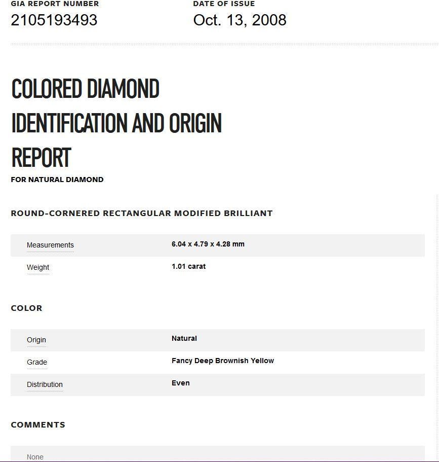 GIA Certified Fancy Deep Brownish Cushion Cut Diamond Pendant 2
