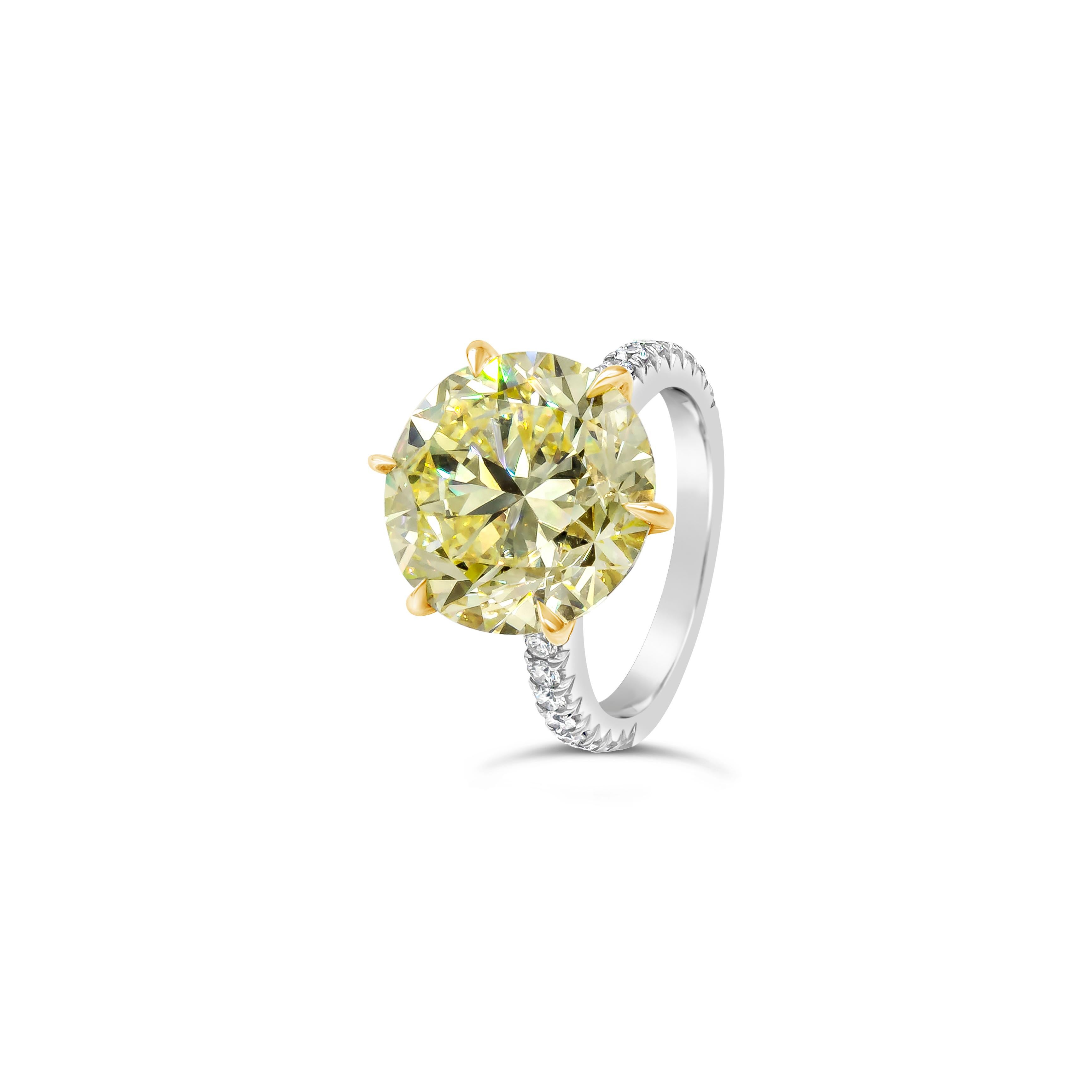 ten carat canary diamond