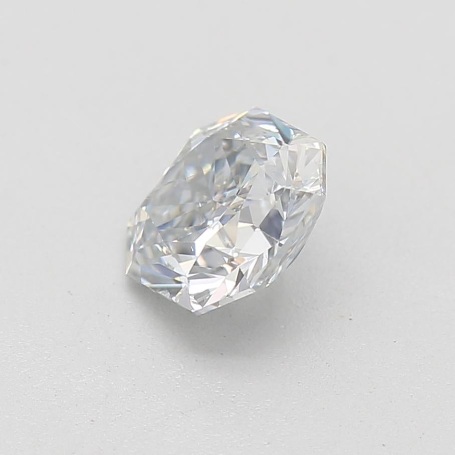 Taglio radiant Diamante certificato GIA Fancy Light Gray Blue con purezza I1 in vendita