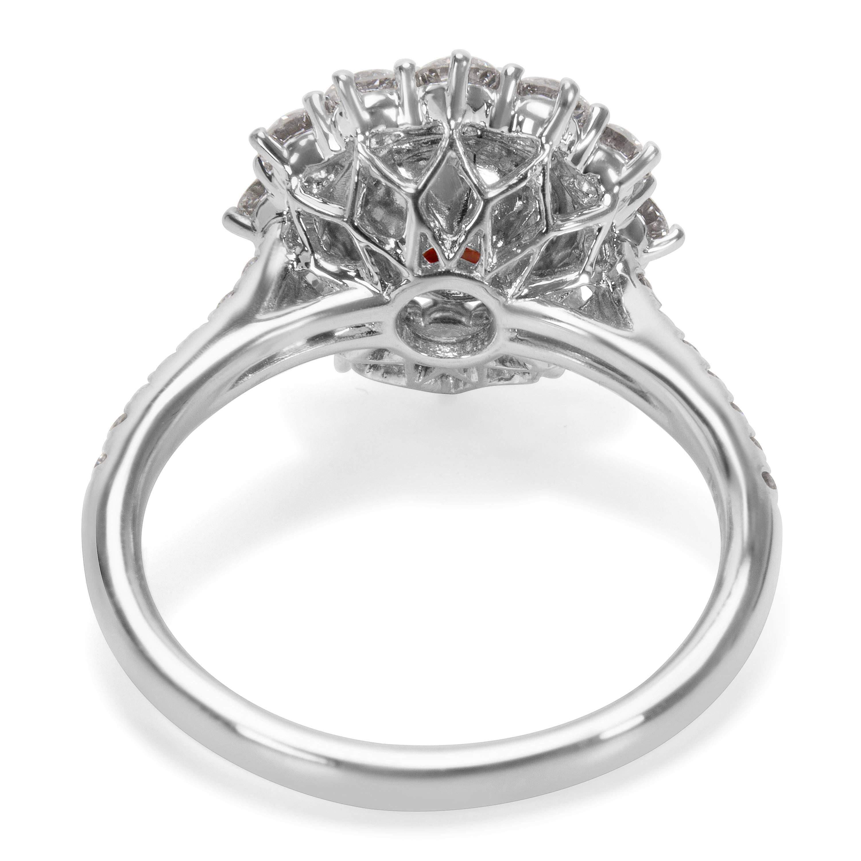 Modern GIA Certified 1.75 Carat Fancy Pink Diamond Ring