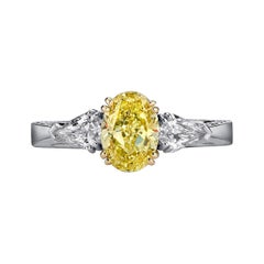 Gold Three-Stone Rings