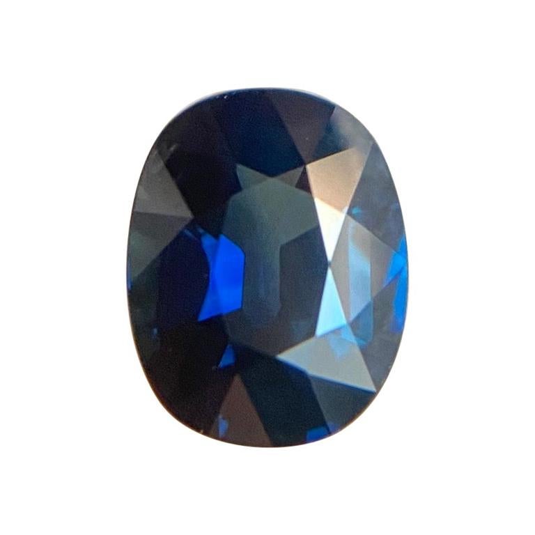 4.20 Ct Ceylon Blue Sapphire Gemstone Oval Cut Natural VS Clarity AGSL Certified 