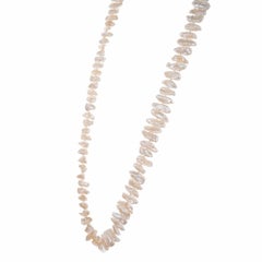 GIA Certified Freshwater Baroque Pearl Necklace