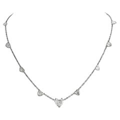 Gia Certified Heart Shaped Diamond 1.90 Carat, 'G Color, SI1 Clarity' Necklace