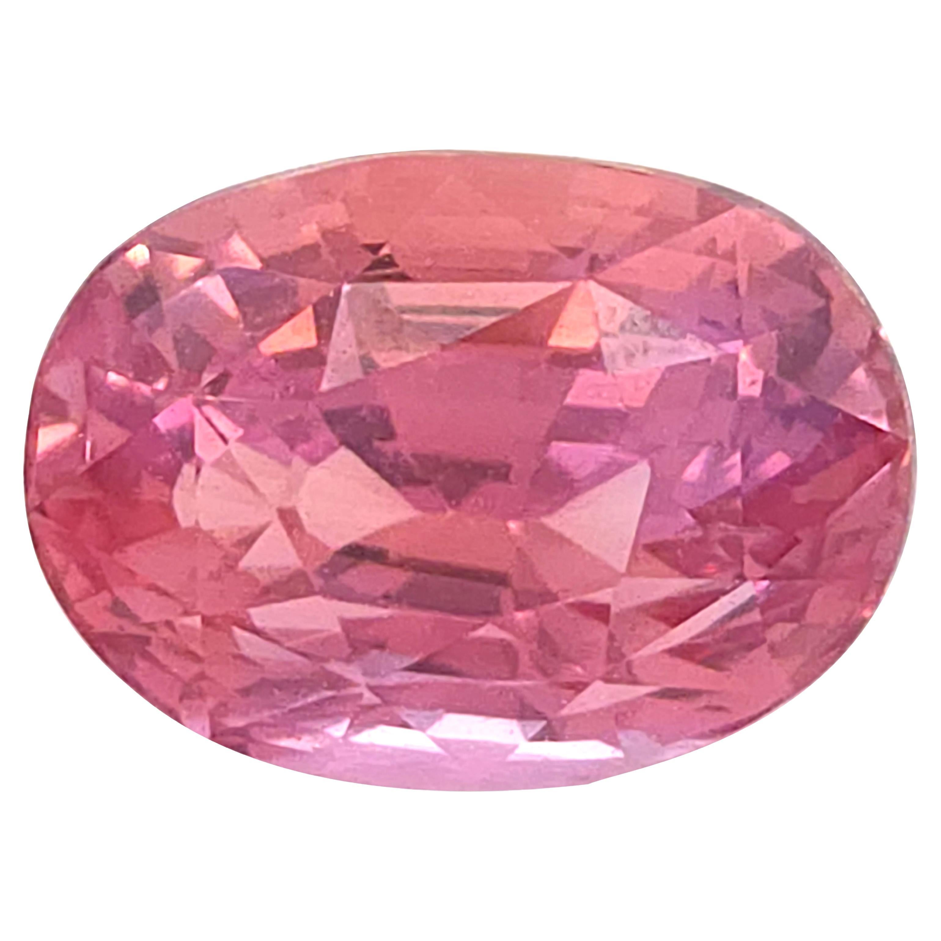 GIA Certified Heated Padparadscha Sapphire 1.60 Carats For Sale