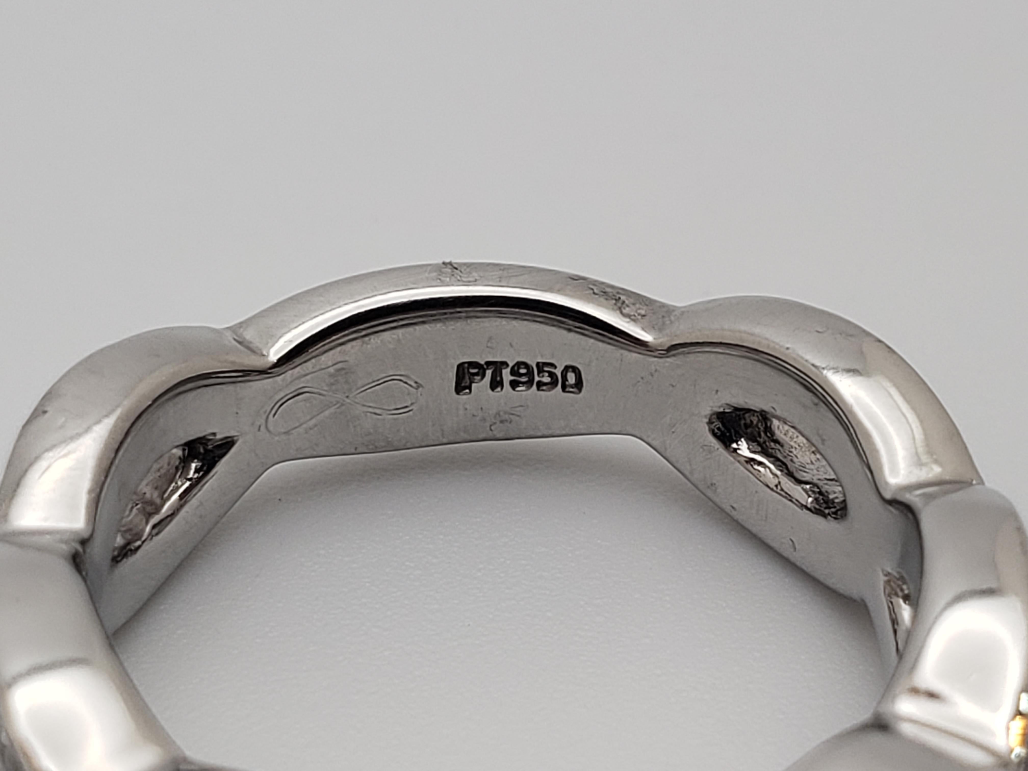 GIA zertifiziert Henri Daussi 2,35 CT lupenreinen Diamant-Saphir-Platin-Ring im Angebot 9