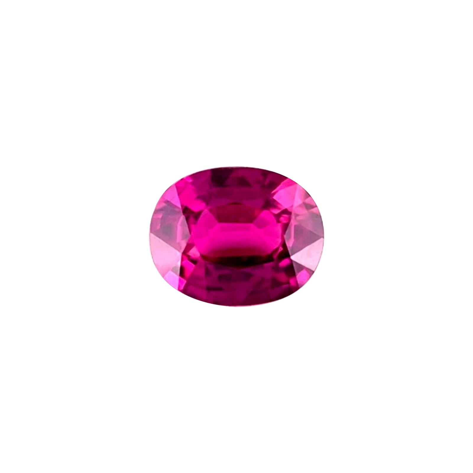 GIA zertifiziert Hot Pink Sapphire 1,07ct Oval Cut natürlichen losen Edelstein 6,8x5,4mm