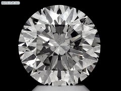 GIA Certified Huge 4.54 Carat Natural Round Cut Diamond J SI2 eye clean