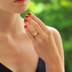 GIA Certified Internally Flawless Cartier Diamond Engagement Ring in Platinum