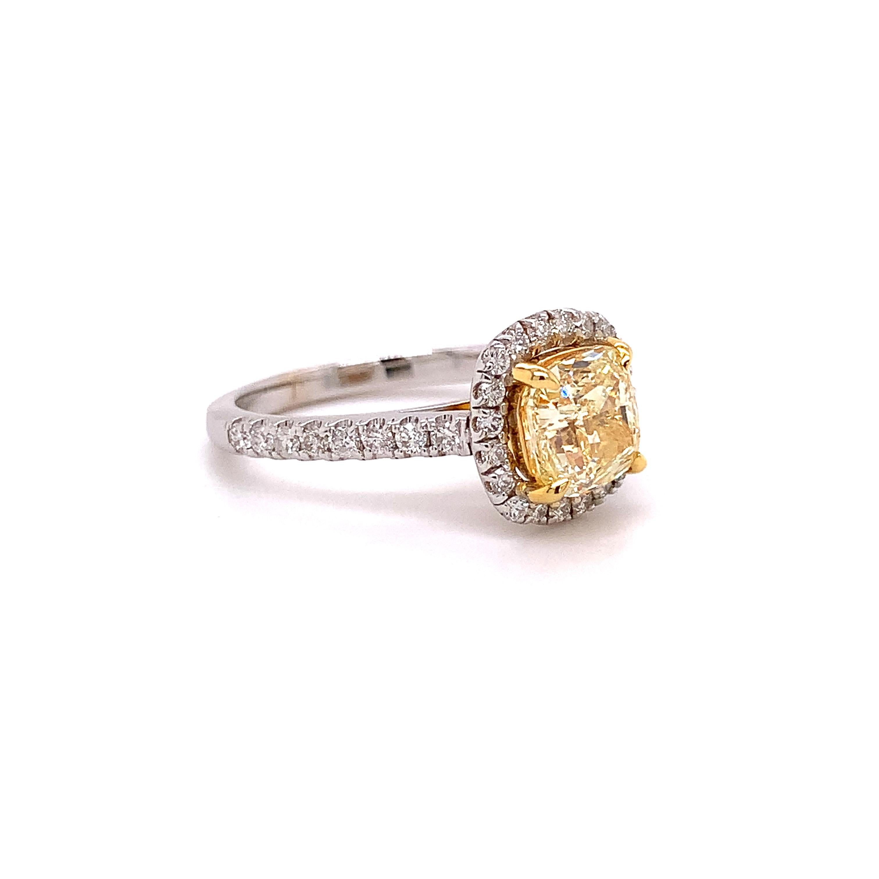 yellow diamond engagement rings houston