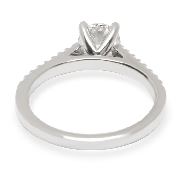 GIA Certified James Allen Diamond Engagement Ring in Platinum H VS1 0.