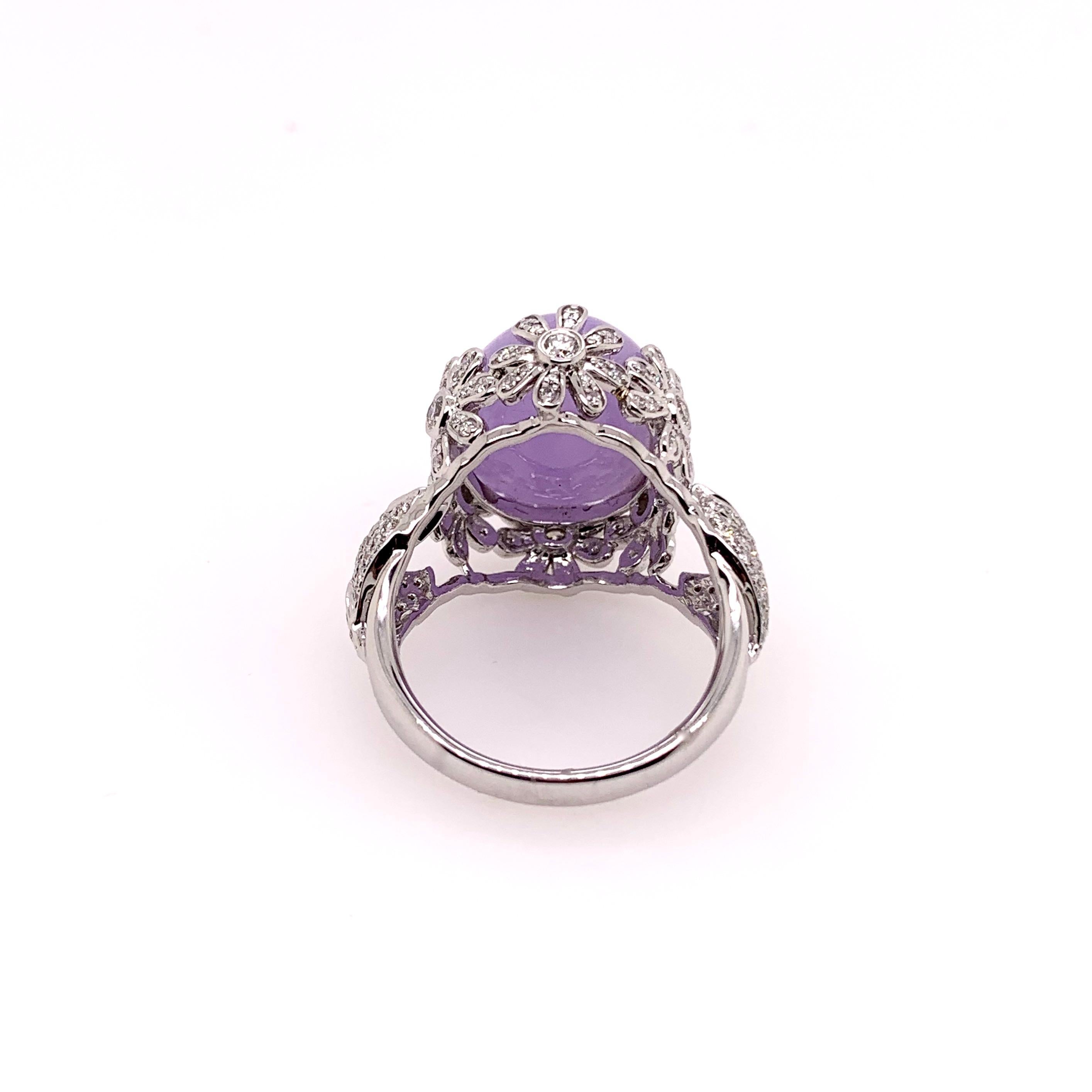 diamond under uv light purple