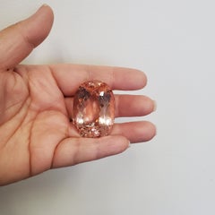 GIA Certified Loose 170.88 ct. Morganite Oval