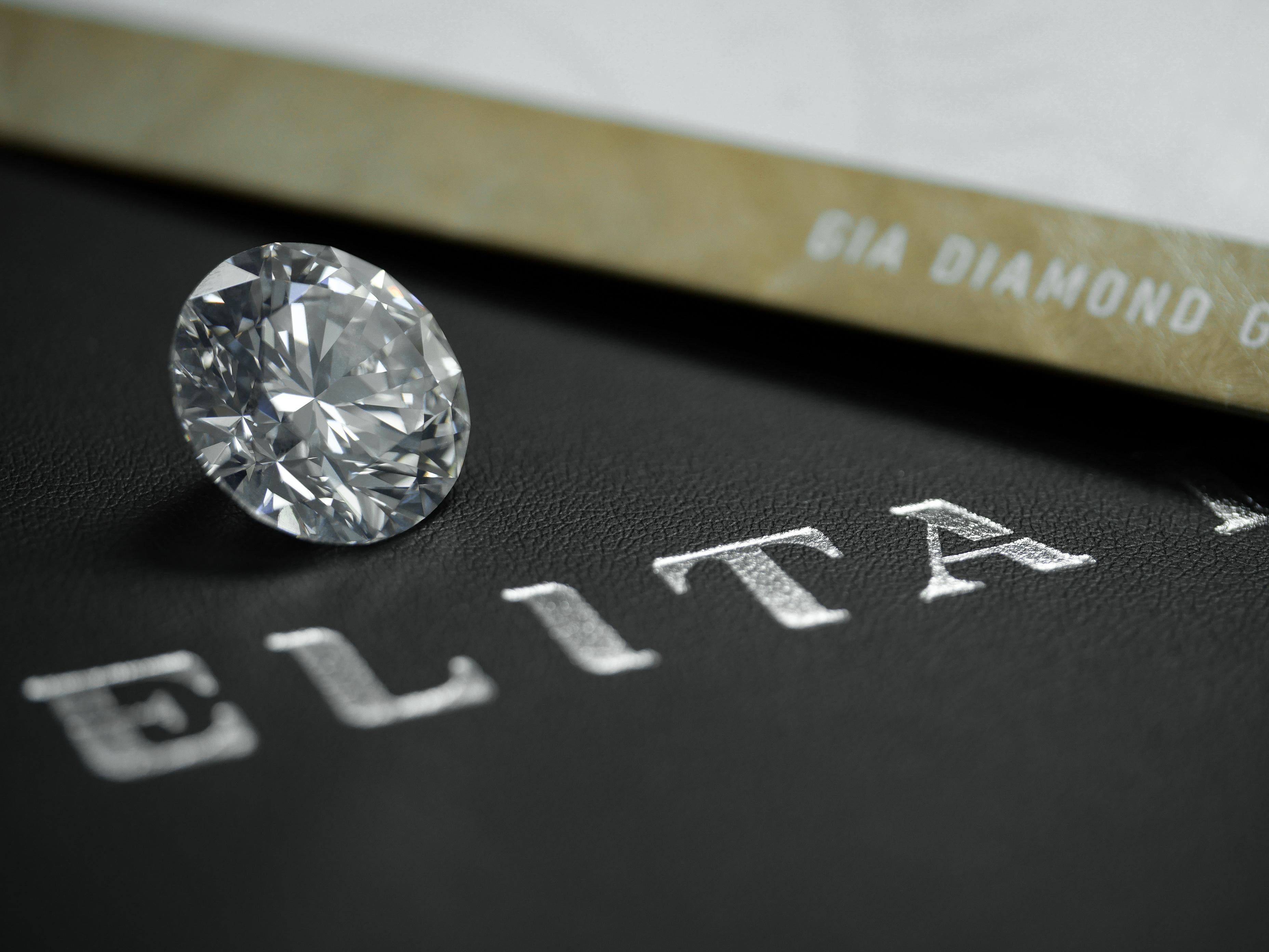 Women's or Men's GIA Certified Loose 26.20 Carat Round Diamond For Sale