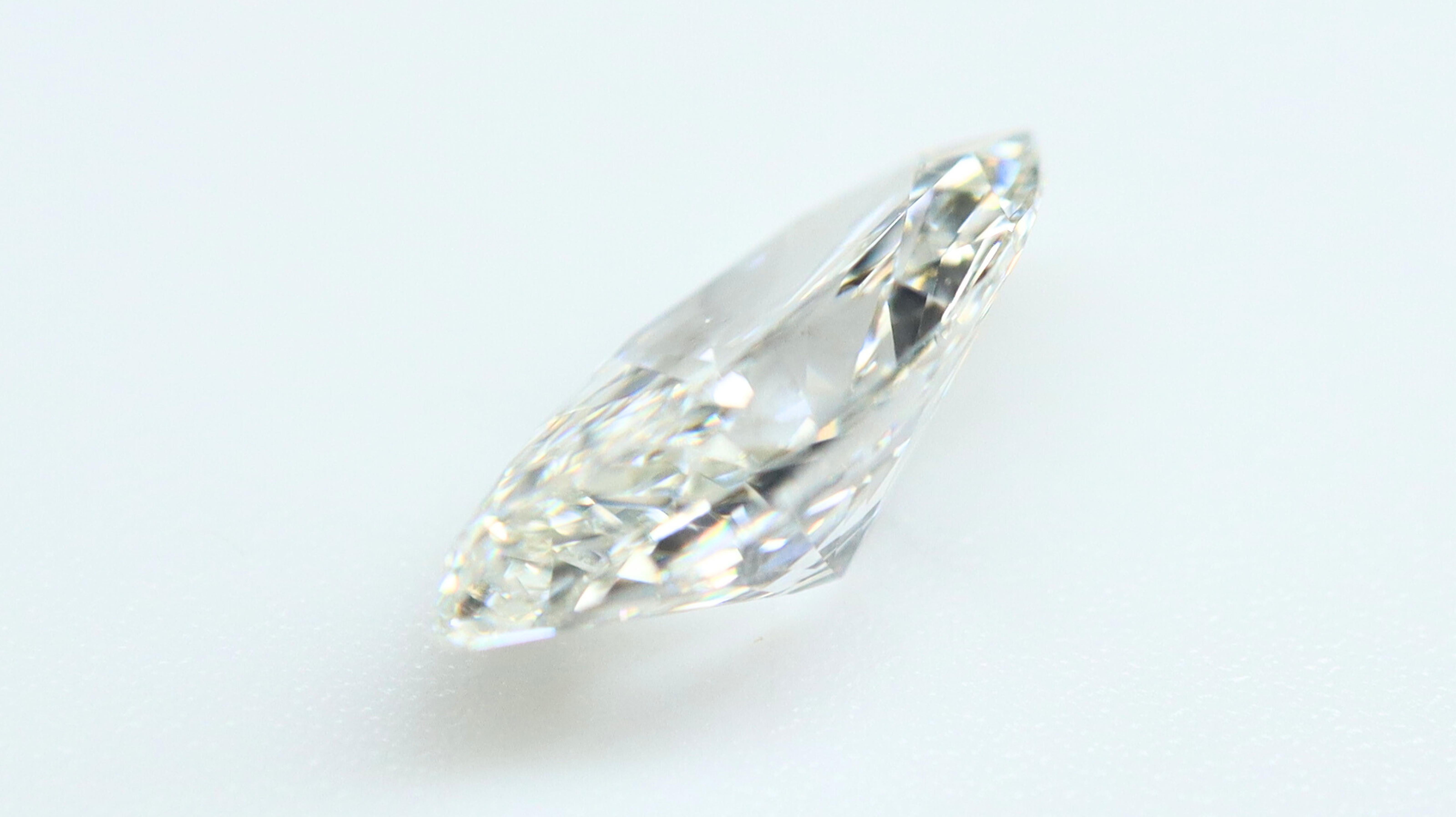 GIA Certified Marquise Diamond 0.74ct  In New Condition For Sale In Antwerpen, BE