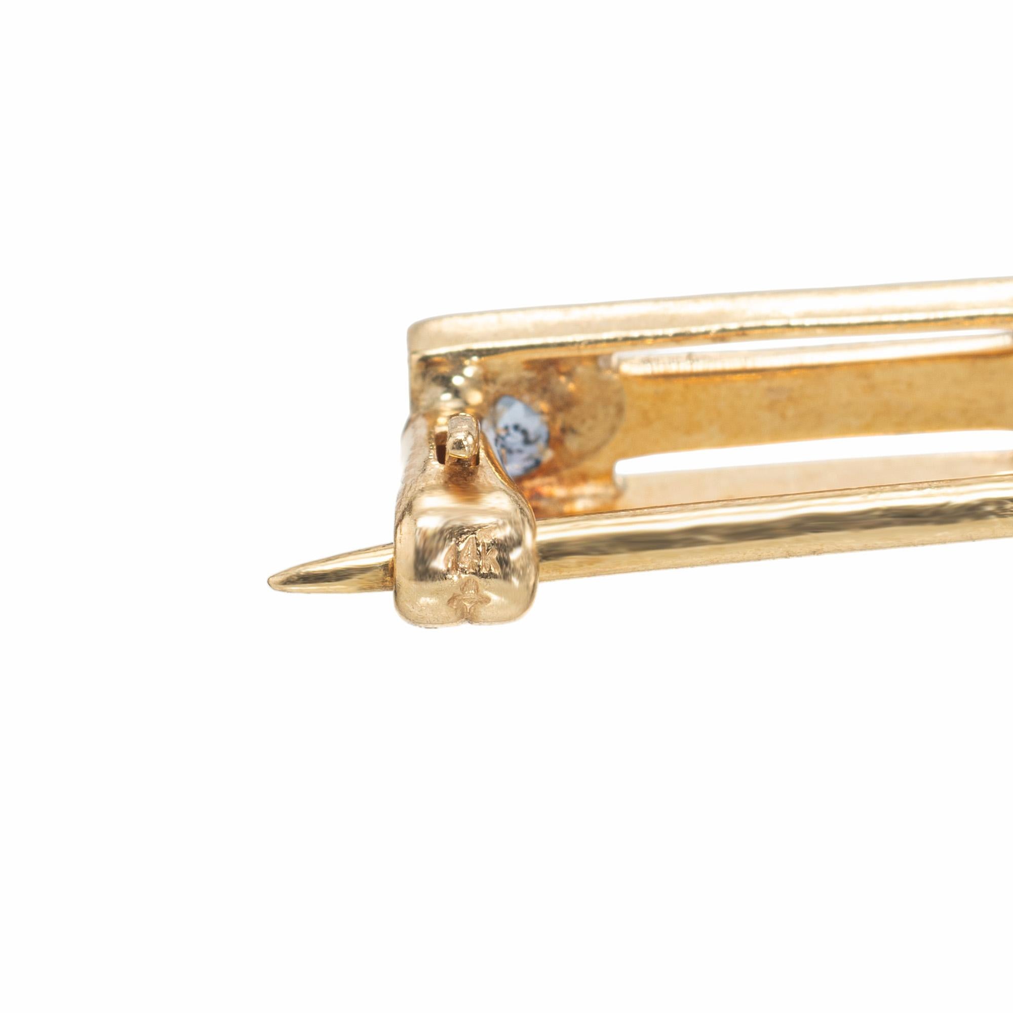 GIA Certified Montana Yogo Gulch Sapphire Hair Barrette For Sale 3