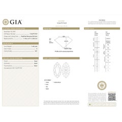 GIA Certified Moval 1.48 Carat E/VS1 Loose Natural Diamond