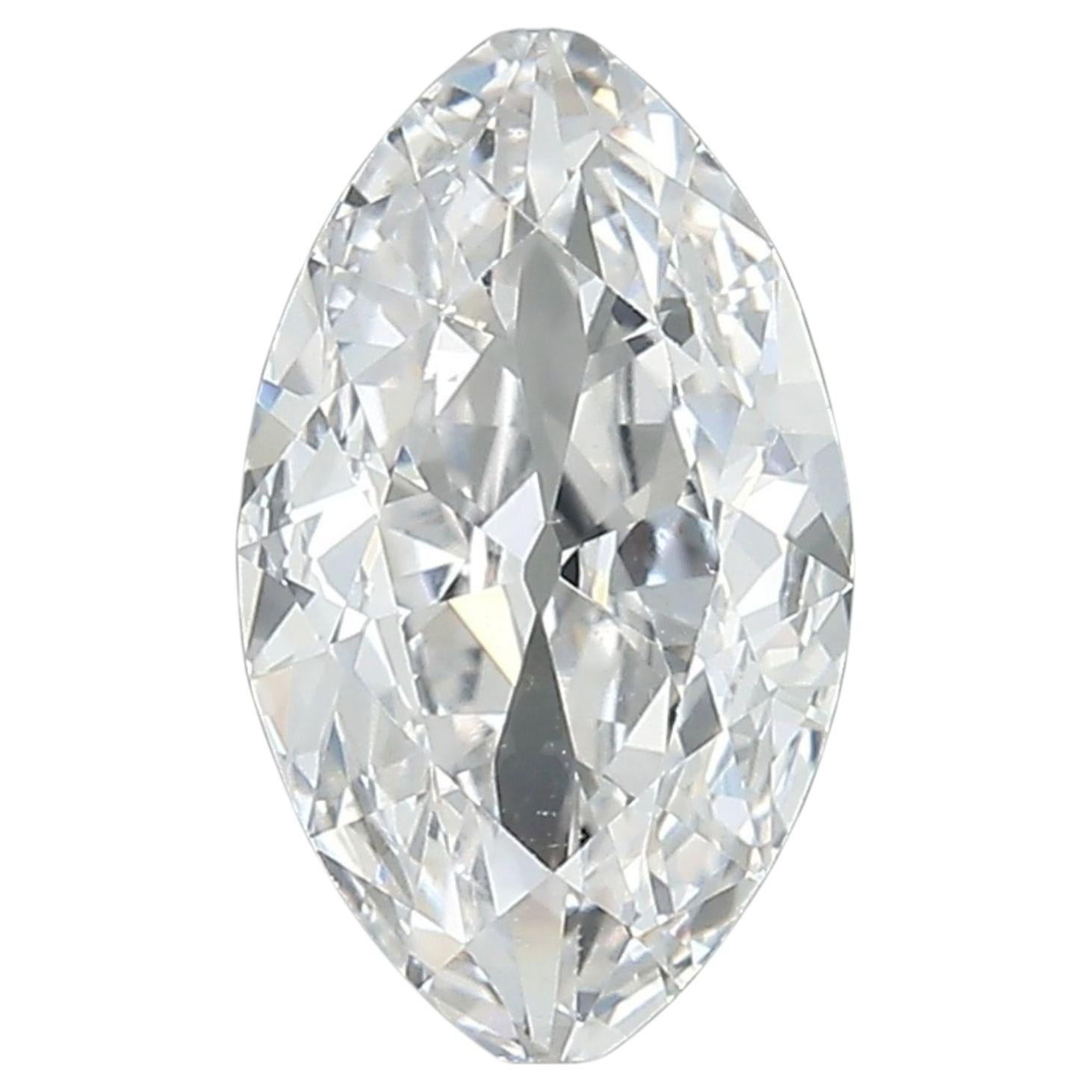 GIA Certified Moval 1.48 Carat E/VS1 Loose Natural Diamond For Sale