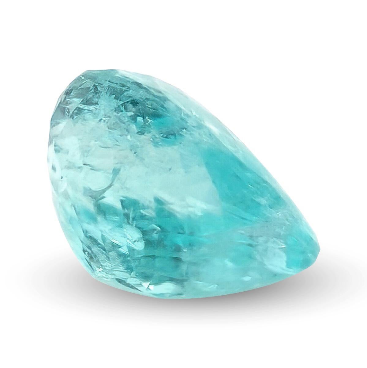 GIA Certified Mozambique Paraiba Tourmaline 1.18 Carats In New Condition For Sale In Los Angeles, CA