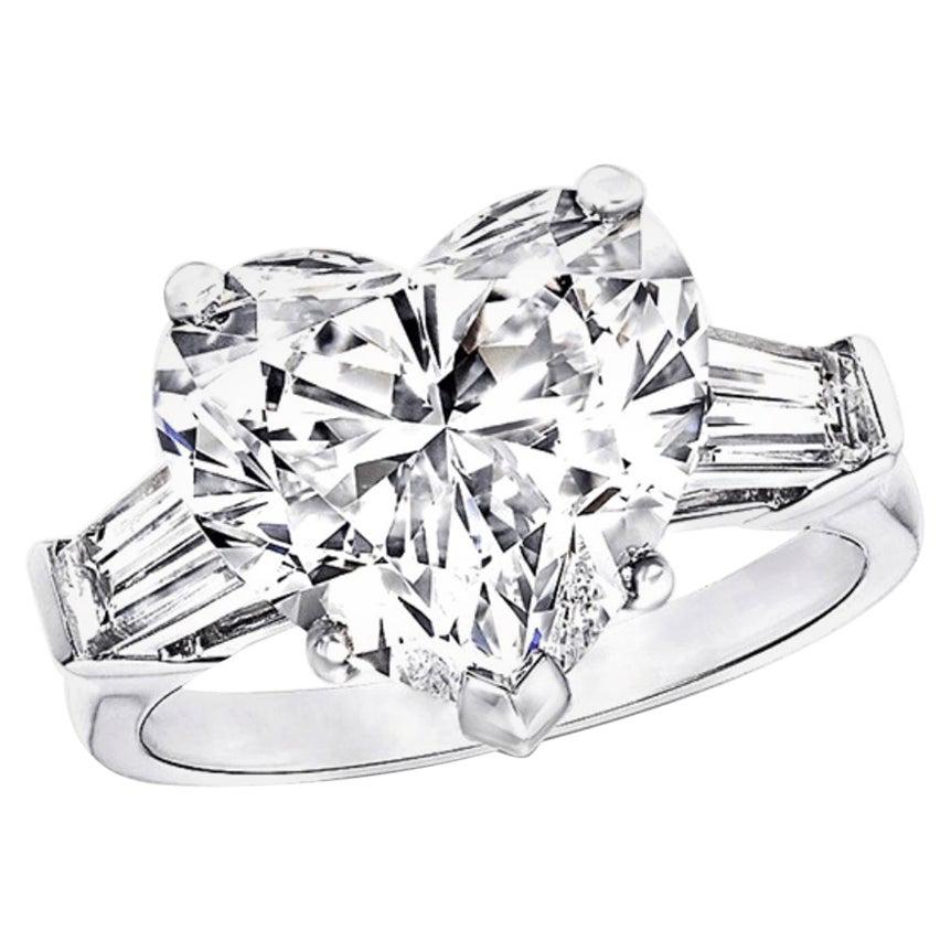 GIA Certified Natkina Customizable Engagement Ring Heart Diamond Cut