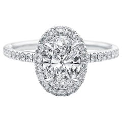 Made to Order GIA Certified Engagement Ring Oval Diamond Cut