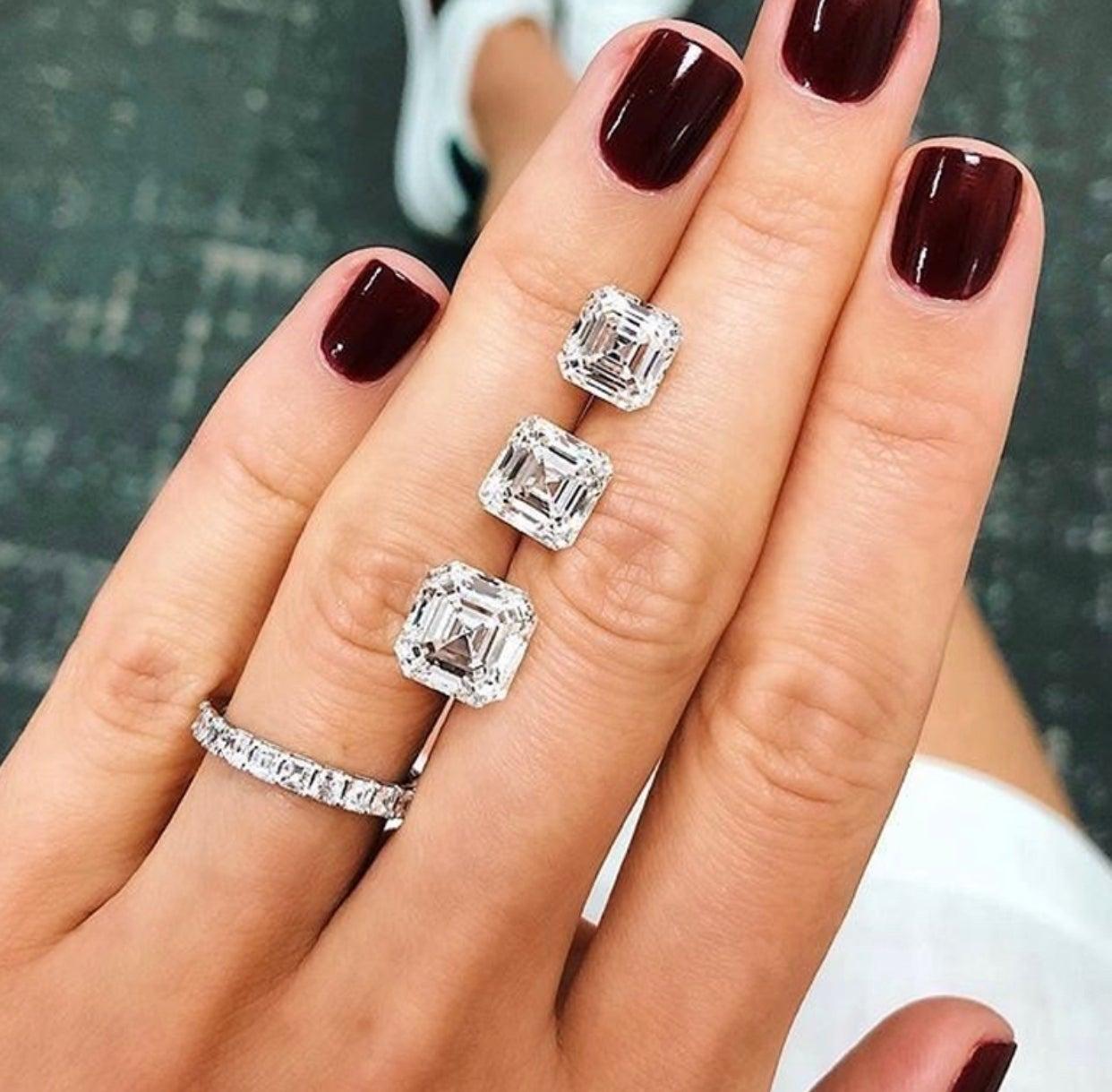 For Sale:  GIA Certified Natkina Engagement Ring Cushion Diamond Cut 4