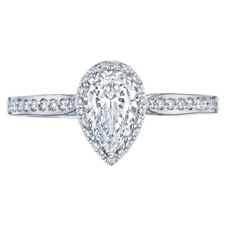 GIA Certified Natkina Engagement Ring Pear Diamond Cut